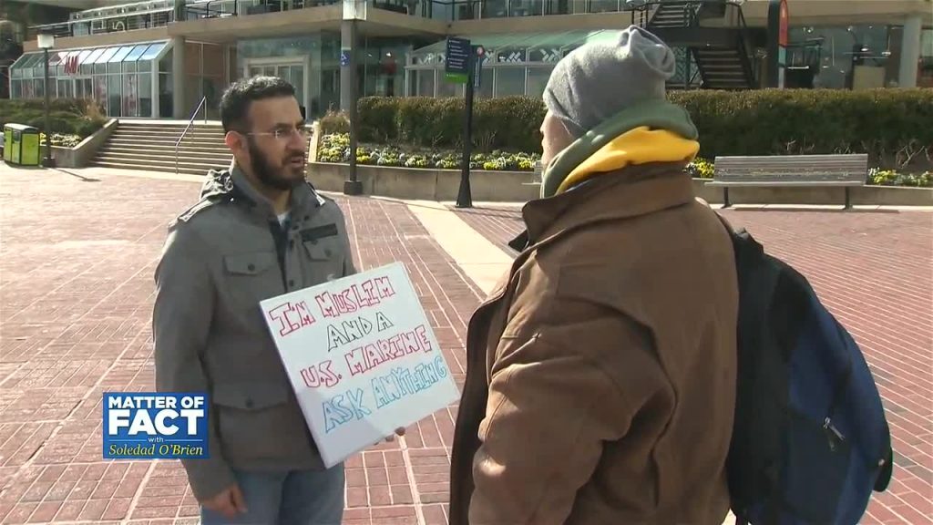 A Muslim Marine Traveling with A Message