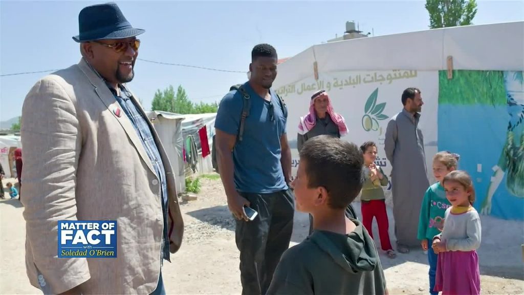 Baltimore Ravens Ben Watson on Trip to Refugee Camps in Lebanon