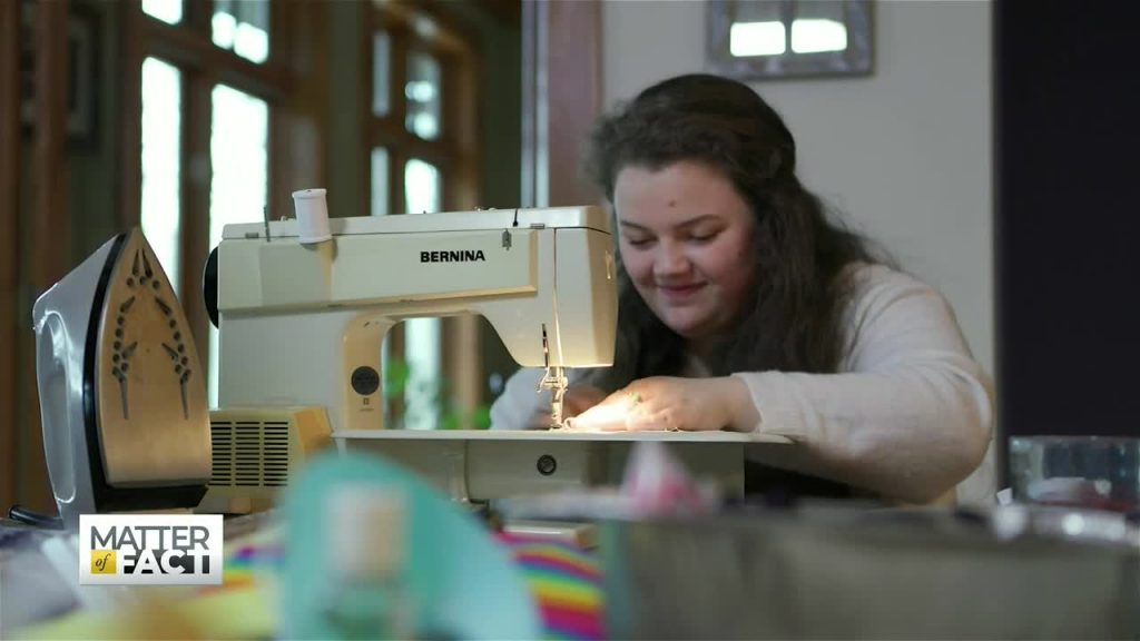 Class of 2020: A Fashion Design Student Sewing Masks