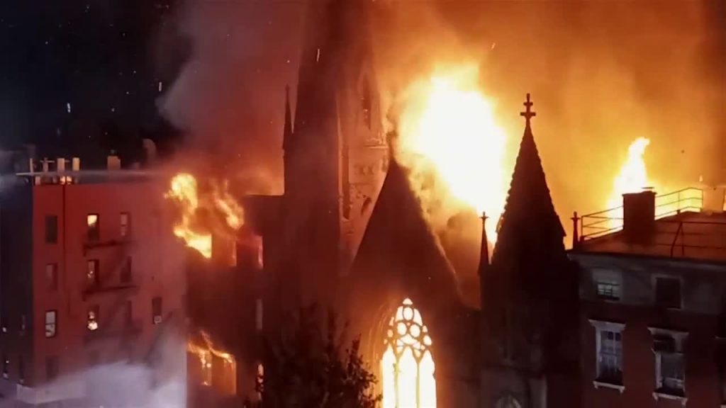 Keeping Faith After a Fire Damages a Historic Church Just Before Christmas 