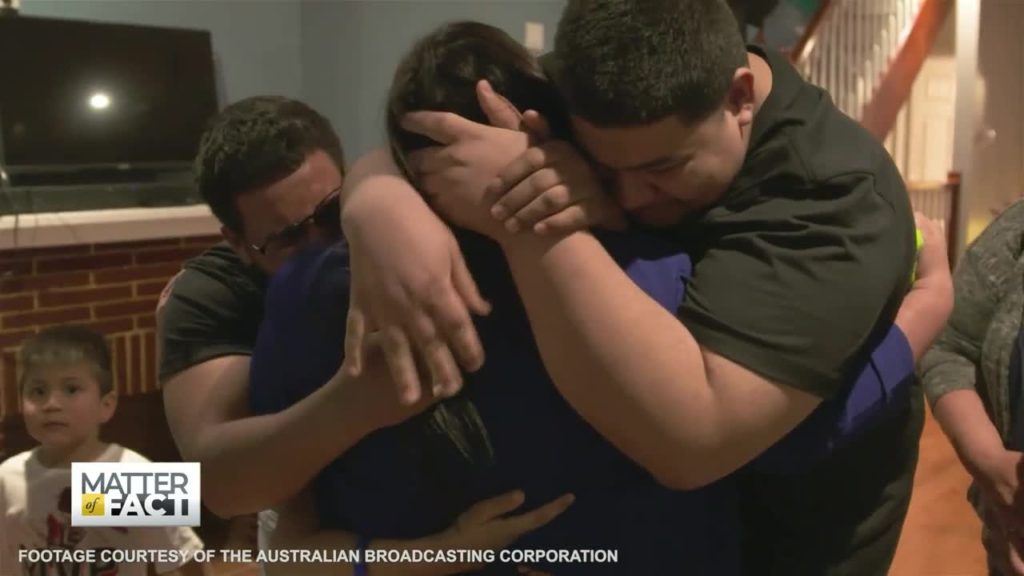 A Mom Who Had Been Deported Reunites with Her Sons After Nearly 4 Years