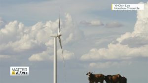 Texas wind turbines
