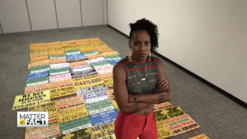 A Milwaukee Woman Rolls Out a 'Displacement Welcome Mat'
