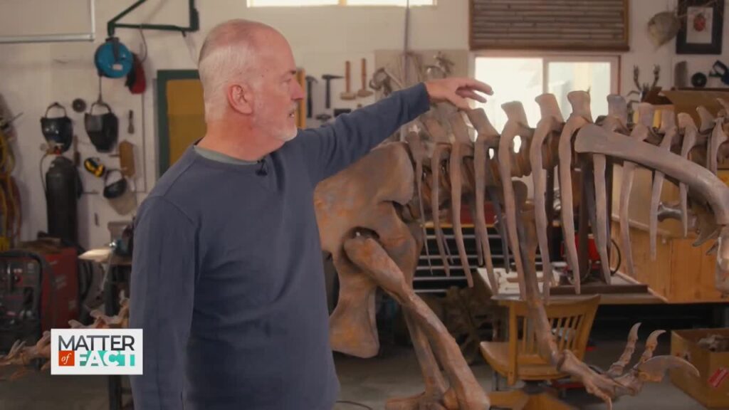 How a Designer Transforms Dinosaur Fossils into Life-Sized Replicas